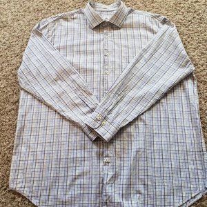 Peter Miller Long Sleeve Button Front Shirt, size XXL